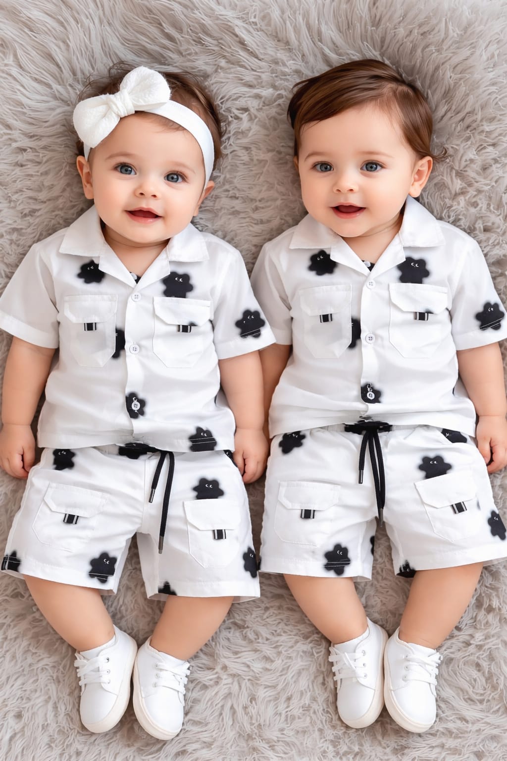 Cloud Bear Premium Baby Co-Ord Set